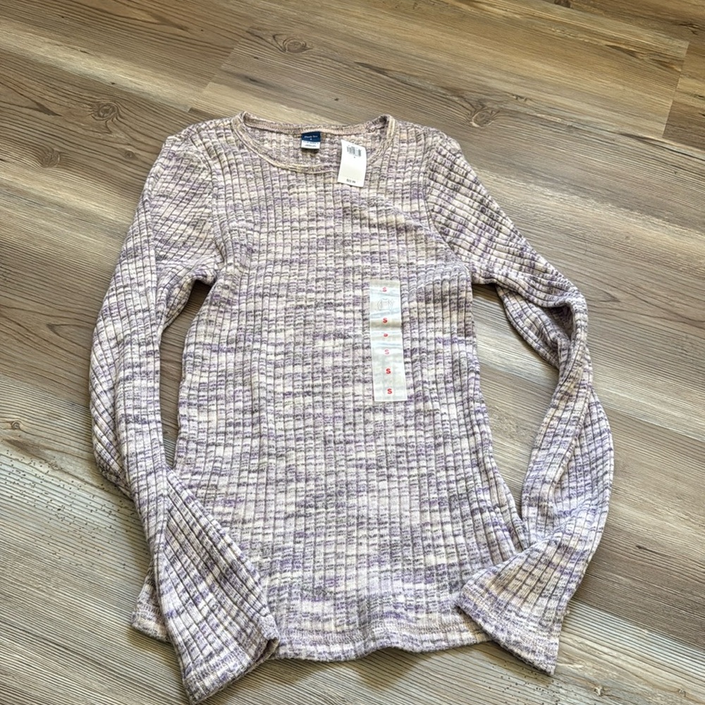 Long sleeve plush tee